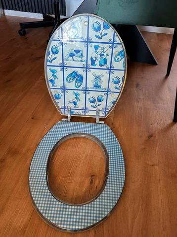 Toiletbril Delfts blauw motief – nieuw & ongebruikt beschikbaar voor biedingen