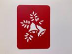 stencil - sjabloon - embossing - nr 13 - kerst, Hobby en Vrije tijd, Kaarten | Zelf maken, Ophalen, Zo goed als nieuw, Kerst, Pons of Mal