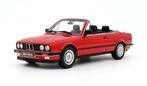 BMW 325I CONVERTIBLE BRIGHT RED 308 1986 OTTO 1:18 NIEUW C4F, Hobby en Vrije tijd, Modelauto's | 1:18, OttOMobile, ., Nieuw, .