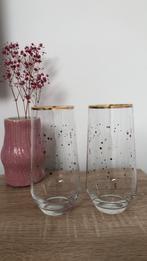 2 glazen van Villeroy & Boch - limited edition (Gold Star), Ophalen, Gebruikt