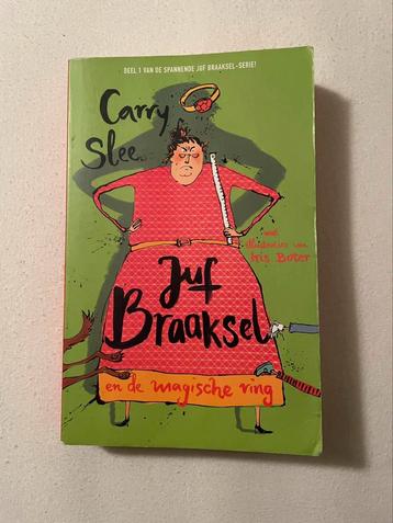 Tk kinderboek: Carry Slee, juf braaksel en de magische ring beschikbaar voor biedingen