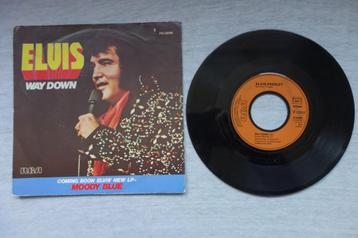 Elvis Presley single-Way down beschikbaar voor biedingen