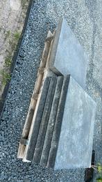 Schellevis beton tegel carbon 60x60x5 cm, Ophalen, Zo goed als nieuw, 60 cm of meer, Vloertegels