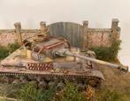 Diorama Panzer IV j in Normandië, Ophalen of Verzenden, Nieuw, 1:35 tot 1:50, Diorama