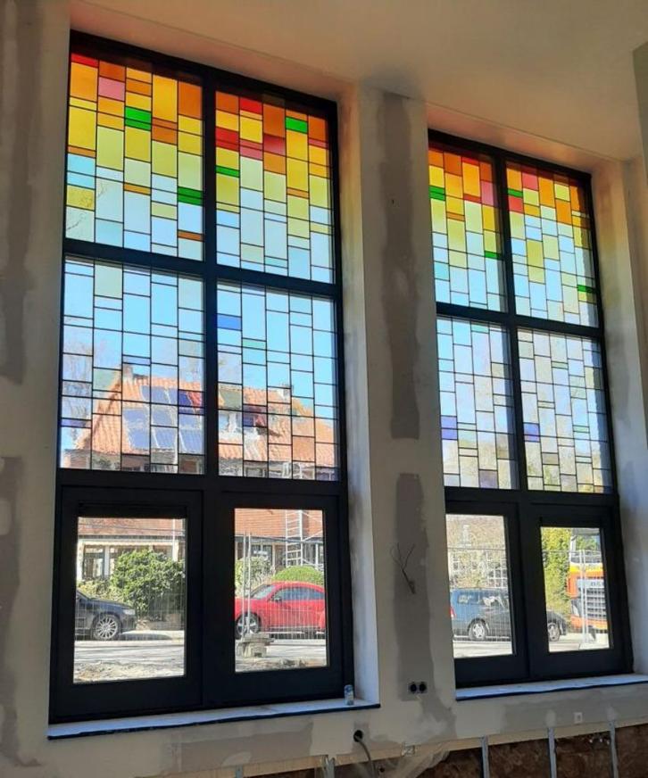 Glas in lood in isolatieglas, Huis en Inrichting, Overige Huis en Inrichting, Ophalen