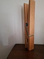 Grote houten wasknijper - 35 cm, Gebruikt, Ophalen of Verzenden
