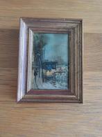 Schilderij met Hollands tafereel, Ophalen of Verzenden