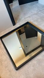 Spiegel IKEA zwart 65x65, Huis en Inrichting, Woonaccessoires | Spiegels, Ophalen, Vierkant, Zo goed als nieuw, Minder dan 100 cm