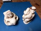 2 chinese beeldjes,gesigneerd, Antiek en Kunst, Kunst | Niet-Westerse kunst, Verzenden