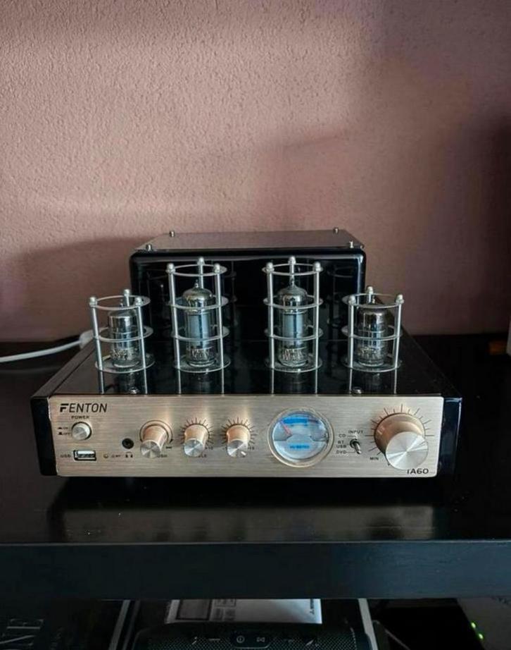 Fenton TA60 Buis Versterker - Hybride Stereo, Audio, Tv en Foto, Buizenversterkers, Buis of Buizen, Ophalen