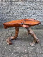 Uniek Boomstam Tafeltje - Natuurlijk & Stijlvol, Huis en Inrichting, Tafels | Bijzettafels, Minder dan 45 cm, Minder dan 55 cm