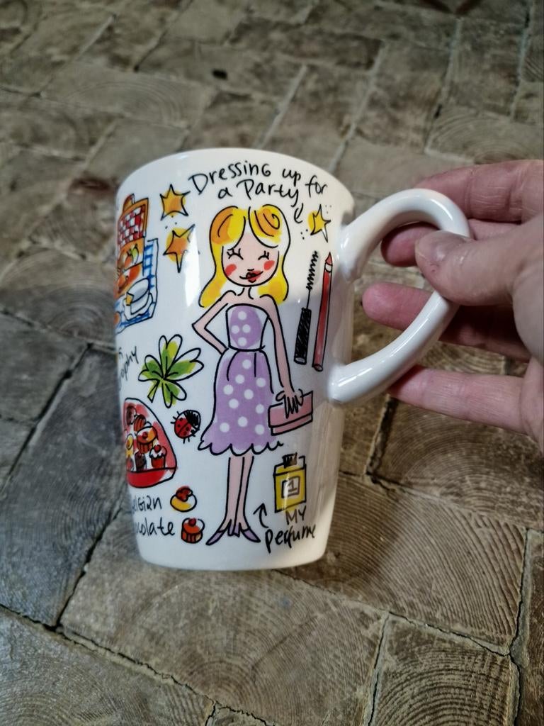 Blond made with love grote mok, Ophalen, Blond Amsterdam, Zo goed als nieuw, Kop(pen) en/of Schotel(s)