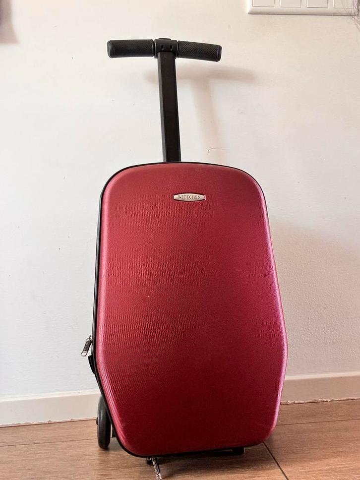 Step-rolkoffer - Zo goed als nieuw!, Sieraden, Tassen en Uiterlijk, Koffers, Zo goed als nieuw, Hard kunststof, Minder dan 50 cm