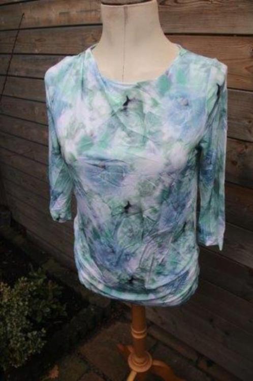Tuniek blauw/ groen Uta Raasch mt 40 Vaste prijs, Kleding | Dames, Blouses en Tunieken, Zo goed als nieuw, Maat 38/40 (M), Blauw