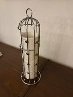 Pylones - espresso kopjes in kooi, Huis en Inrichting, Keuken | Servies, Ophalen, Zo goed als nieuw, Overige stijlen, Kop(pen) en/of Schotel(s)