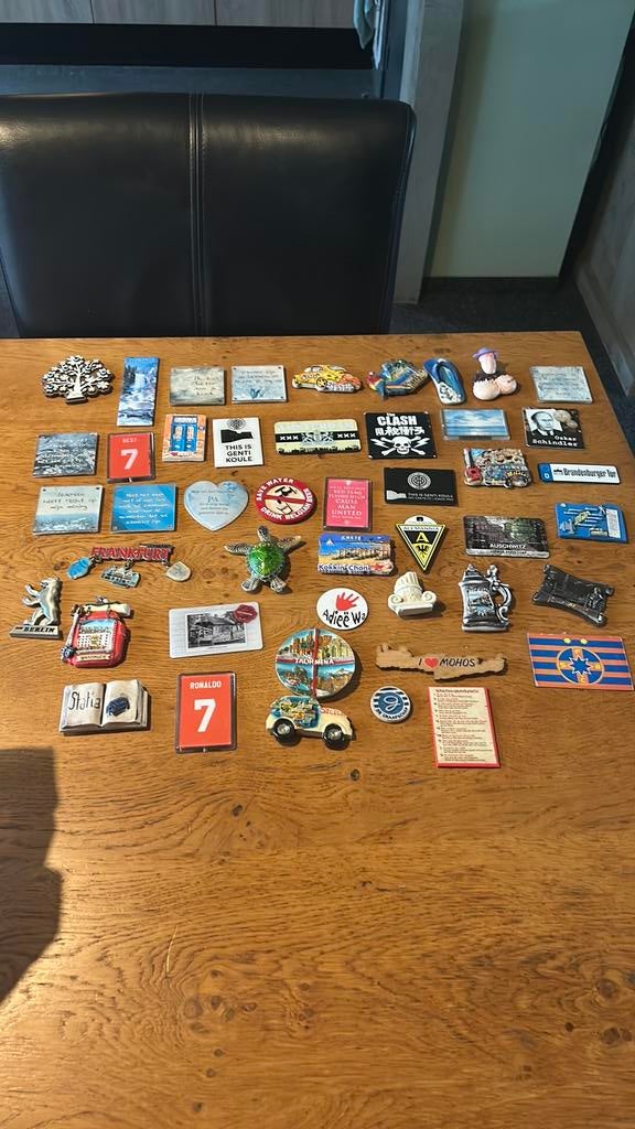 48 ijskastmagneten, Ophalen of Verzenden, Gebruikt