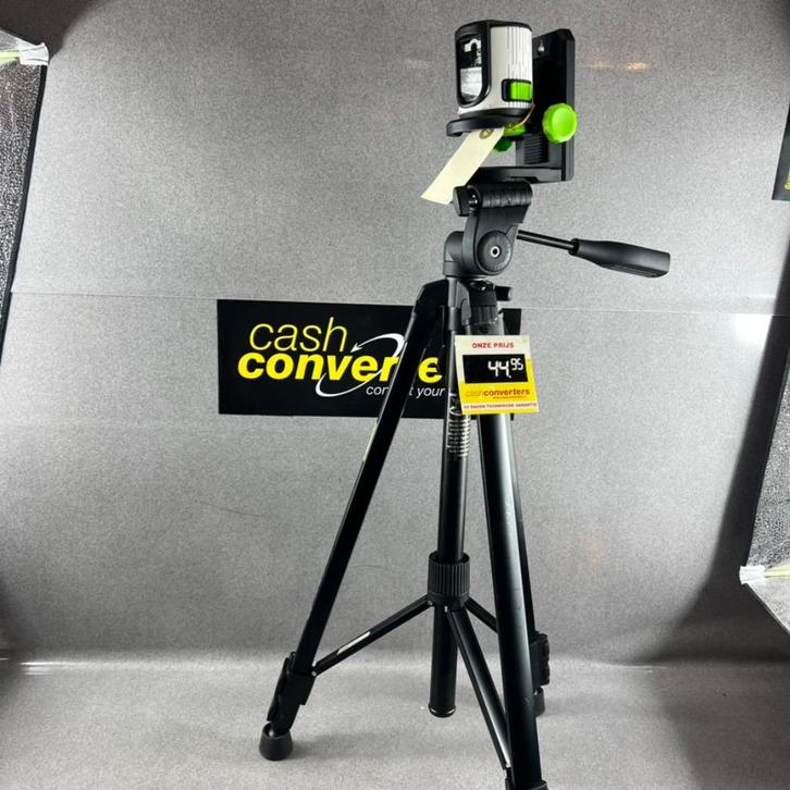 Laserliner Easycross | groen | statief | 396747, Doe-het-zelf en Verbouw, Meetapparatuur, Gebruikt, Ophalen of Verzenden