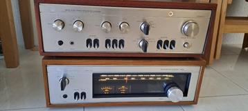 Luxman 507 Versterker + Luxman 550V Tuner beschikbaar voor biedingen