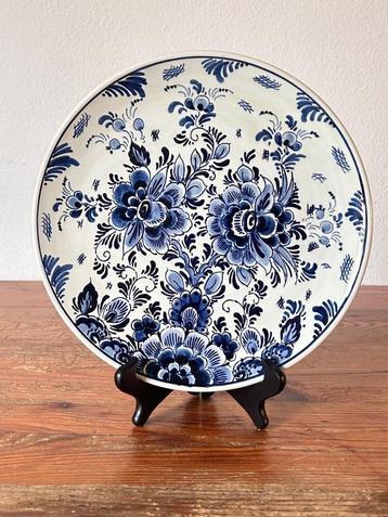 Sierbord / Wandbord - handgeschilderd - Delfts Blauw beschikbaar voor biedingen