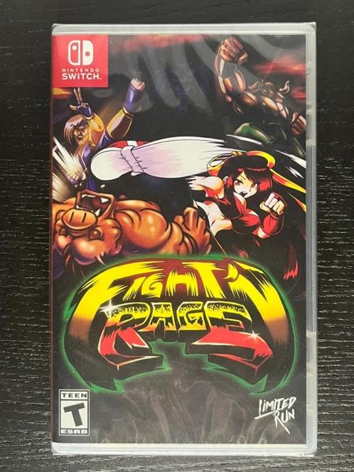 Fight 'N Rage Nintendo Switch Limited Run 93 Sealed game, Spelcomputers en Games, Games | Nintendo Switch, Nieuw, Vechten, 3 spelers of meer
