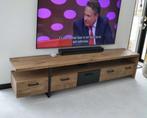 Eiken tv meubel 'Barbara', Iedere gewenste stijl, Eikenhout, Nieuw, Ophalen of Verzenden