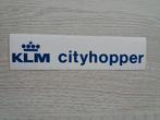 sticker KLM cityhopper, Ophalen of Verzenden, Zo goed als nieuw, Bedrijf of Vereniging