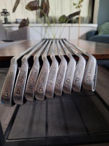 John Letters Golfclub Set + Houten Clubs beschikbaar voor biedingen
