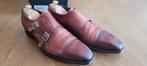 Carlos Santos - double monk cap toe, Kleding | Heren, Schoenen, Bruin, Carlos santos, Ophalen of Verzenden, Gespschoenen