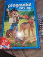 Playmobil 5211 duitse herder met puppy's, Kinderen en Baby's, Speelgoed | Playmobil, Ophalen of Verzenden, Gebruikt