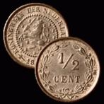 1/2 Cent Wilhelmina 1890-1948, Ophalen of Verzenden, Koningin Wilhelmina, Overige waardes, Losse munt