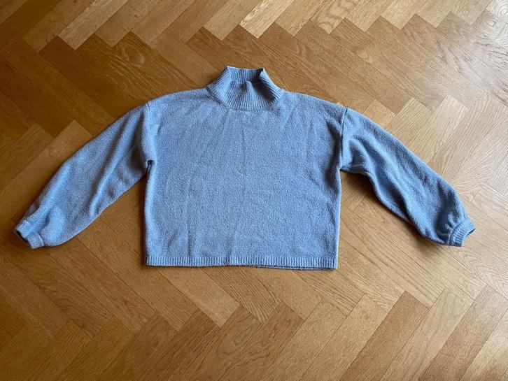Cropped turtleneck trui lichtblauw Guts & Gusto, Kleding | Dames, Truien en Vesten, Zo goed als nieuw, Blauw, Ophalen of Verzenden