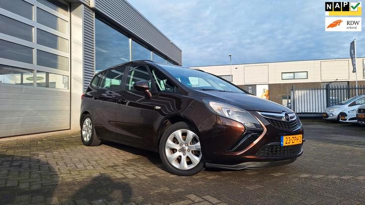 Opel Zafira Tourer 1.4 Design Edition, 5 Deurs, Trekhaak, Na, Auto's, Opel, Bedrijf, Te koop, Zafira, ABS, Airbags, Airconditioning