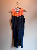 Marineblauw/oranje trisuit van Decathlon, M, in nieuwstaat, Kleding | Heren, Sportkleding, Ophalen of Verzenden, Zo goed als nieuw