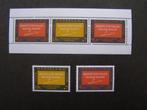1966 NVPH 858 + 856 / 857 Vluchtelingenvervoer ICEM, Ophalen of Verzenden, Na 1940, Postfris