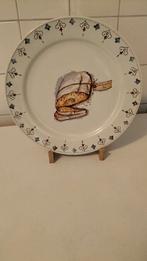 Jet Groot bord Weihnachtsstol - 32 cm Doorsnee., Nieuw, Ophalen of Verzenden, Bord(en), Overige stijlen