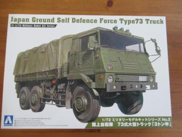 JGSDF Type 73 Truck (Aoshima 1/72) beschikbaar voor biedingen