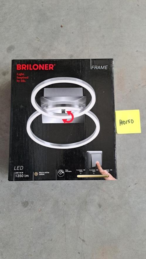 [Nieuw/Ongeopend] Briloner FRAME 418x260mm, Huis en Inrichting, Lampen | Plafondlampen, Nieuw, Kunststof, Metaal, Ophalen of Verzenden