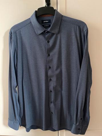 NIEUW Gardeur overhemd blauw - Modern Fit, maat XL beschikbaar voor biedingen