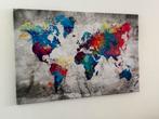 Wereldkaart Schilderij, Ophalen, Oorspronkelijke maker, Zo goed als nieuw, Schilderij