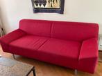 Mooie rode designbank, Ophalen, Gebruikt, Driepersoons, 75 tot 100 cm