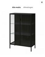 Ikea Rudsta vitrinekast, Ophalen, Industrieel modern, 100 tot 150 cm, Zo goed als nieuw