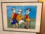 Schilderij in Herman Brood stijl, Antiek en Kunst, Kunst | Litho's en Zeefdrukken, Ophalen