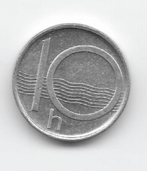 Tsjechië 10 haleru 1996 (b) KM# 6, Postzegels en Munten, Munten | Europa | Niet-Euromunten, Losse munt, Overige landen, Verzenden