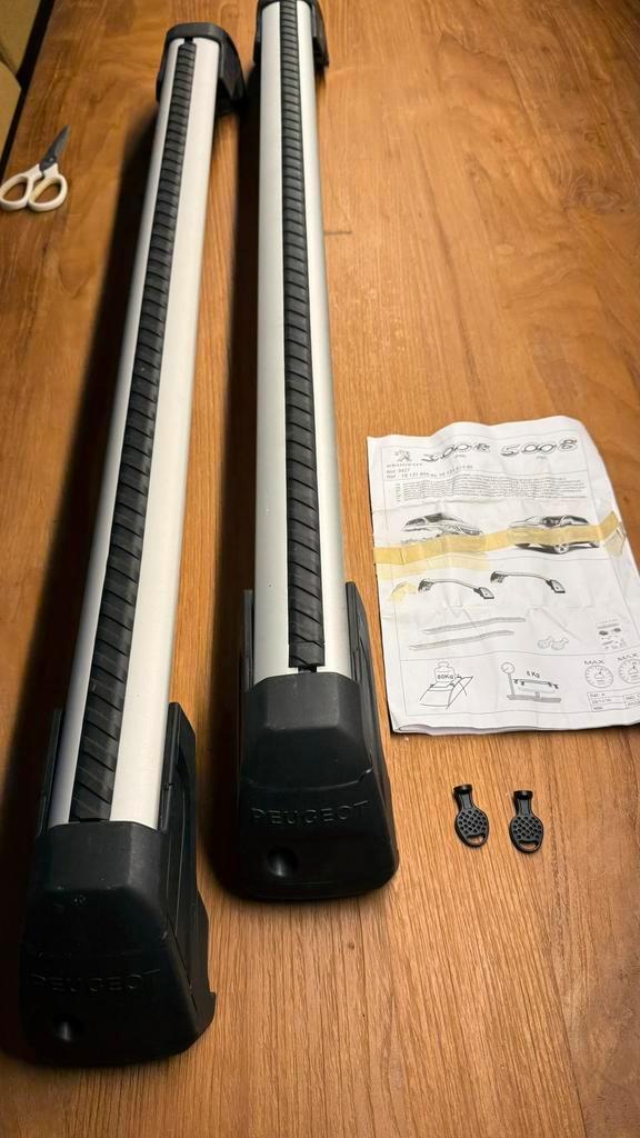 Originele Peugeot dakdragers 3008 en 5008 model 2016-2024, Auto diversen, Dakdragers, Zo goed als nieuw, Ophalen