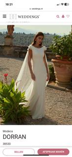 Bruidsjurk trouwjurk Modeca Weddings - nieuwstaat, Trouwjurk, Wit, Ophalen of Verzenden, Zo goed als nieuw