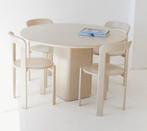 Massief houten eetkamer tafel, 50 tot 100 cm, Gebruikt, Rechthoekig, Ophalen