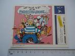 sticker oud JIPPO 1979 Beestenboel strip retro vintage, Verzamelen, Verzenden, Zo goed als nieuw, Bedrijf of Vereniging