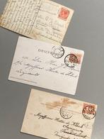 3 vroege ansichtkaarten van Amsterdam , Verzamelen, Ansichtkaarten | Nederland, Ophalen of Verzenden, Voor 1920, Gelopen, Noord-Holland