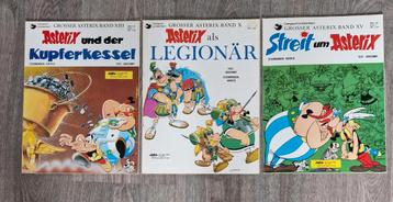 3 stripboeken van Asterix - Duits beschikbaar voor biedingen