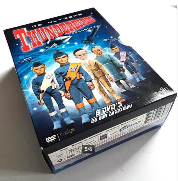 De ultieme Thunderbirds box van 8 dvd's, Cd's en Dvd's, Dvd's | Tv en Series, Zo goed als nieuw, Science Fiction en Fantasy, Boxset